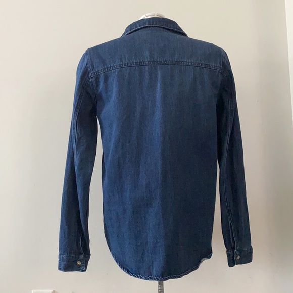 denim button-down - Picture 3 of 6